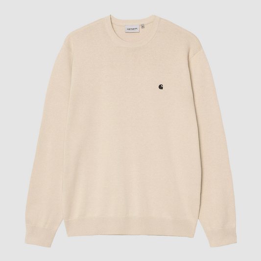 Madison Sweater Cotton Fleur De Sel / Black