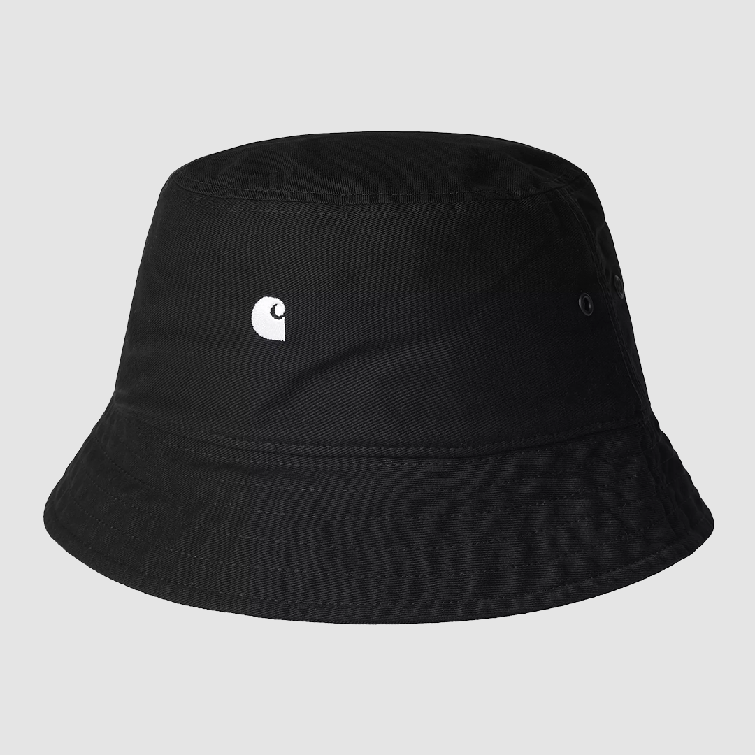 Madison Logo Bucket Hat Black / White
