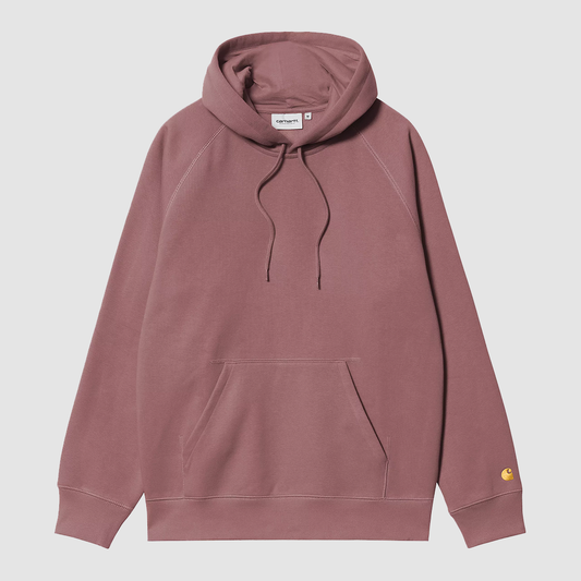 Hooded Chase Sweat Dusky Pink / Gold