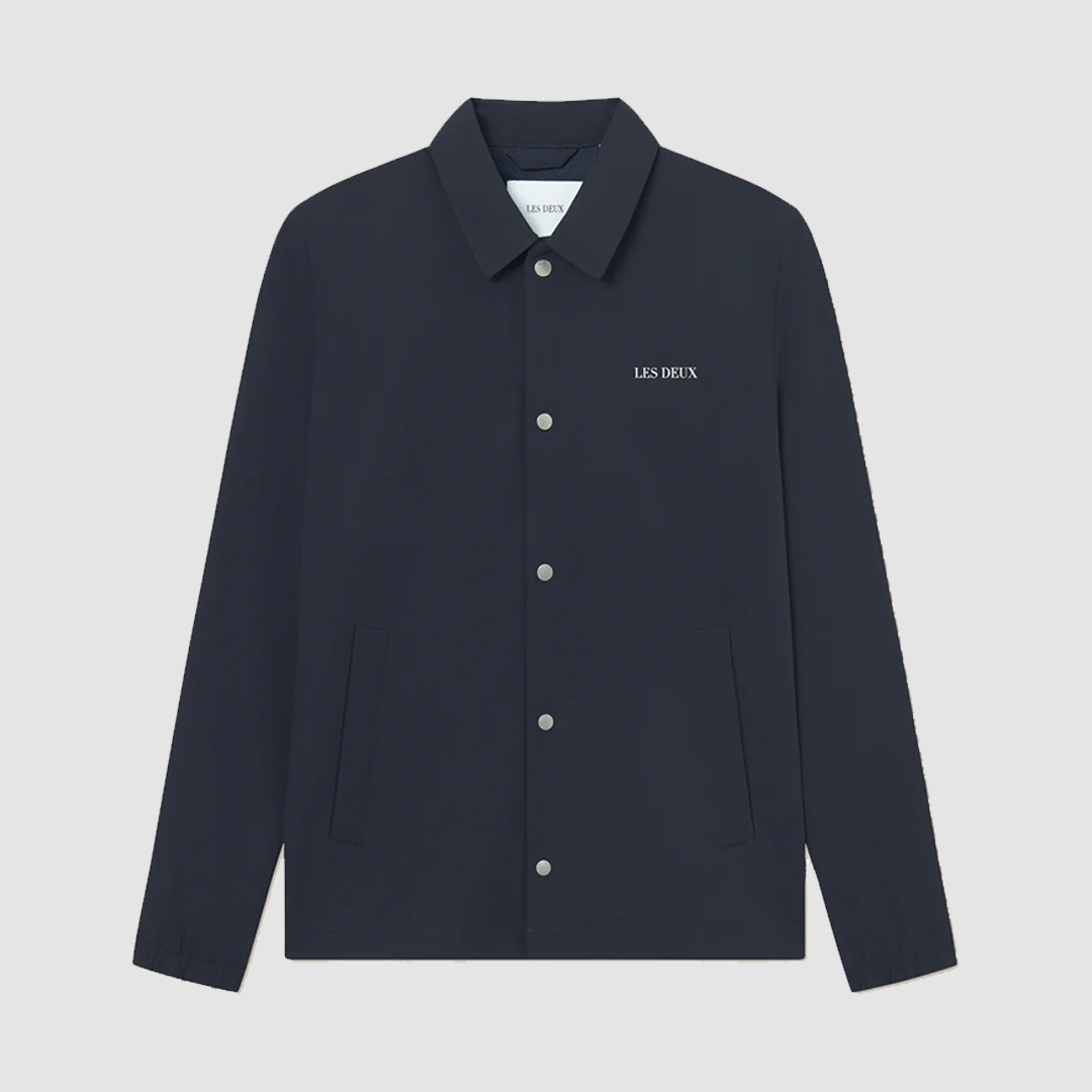 Idris Coach Jacket Dark Navy