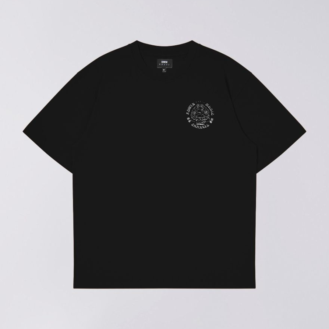 Edwin Music Channel T-Shirt Black