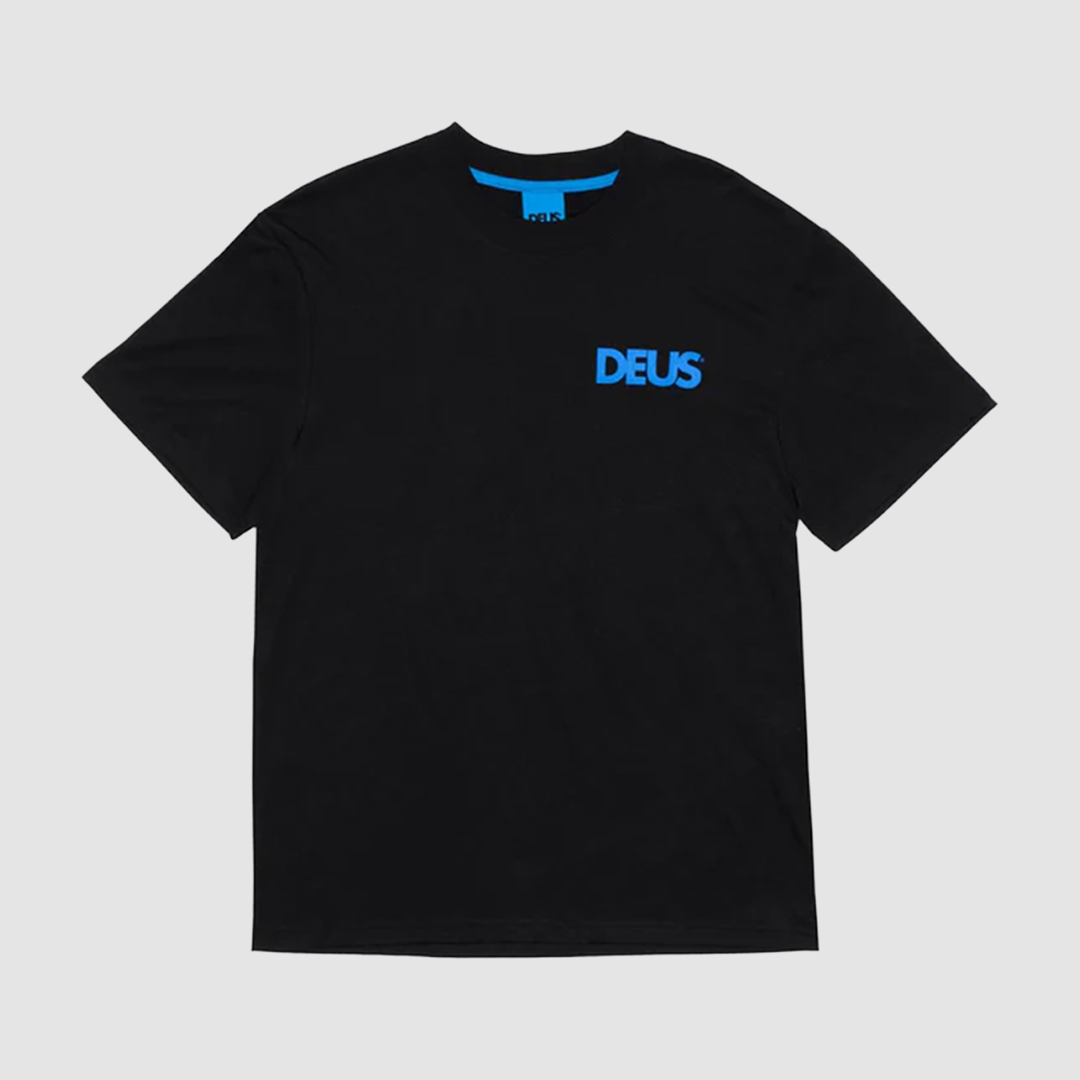 Biarritz Surf Address T-Shirt Black