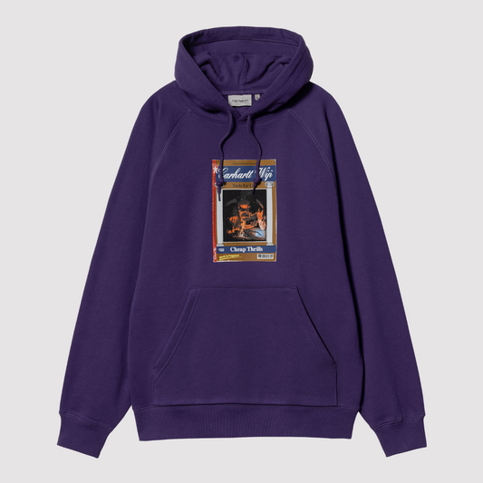 Hooded Cheap Thrills Sweat Tyrian