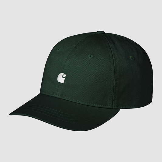 Madison Logo Cap Conifer / White