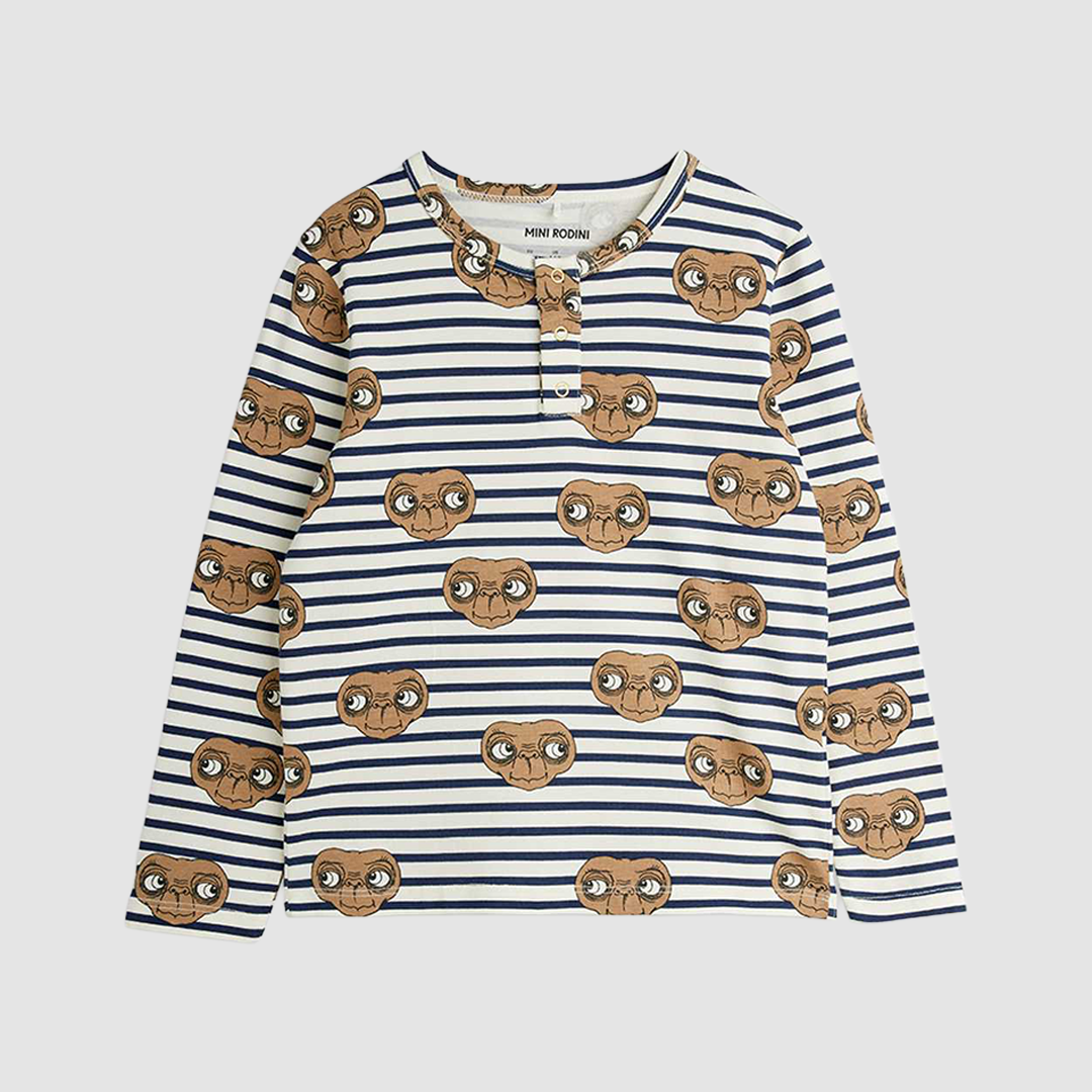 ET Stripe AOP Grandpa T-Shirt Multi