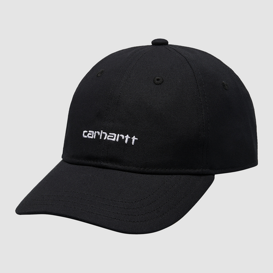 Canvas Script Cap Black / White