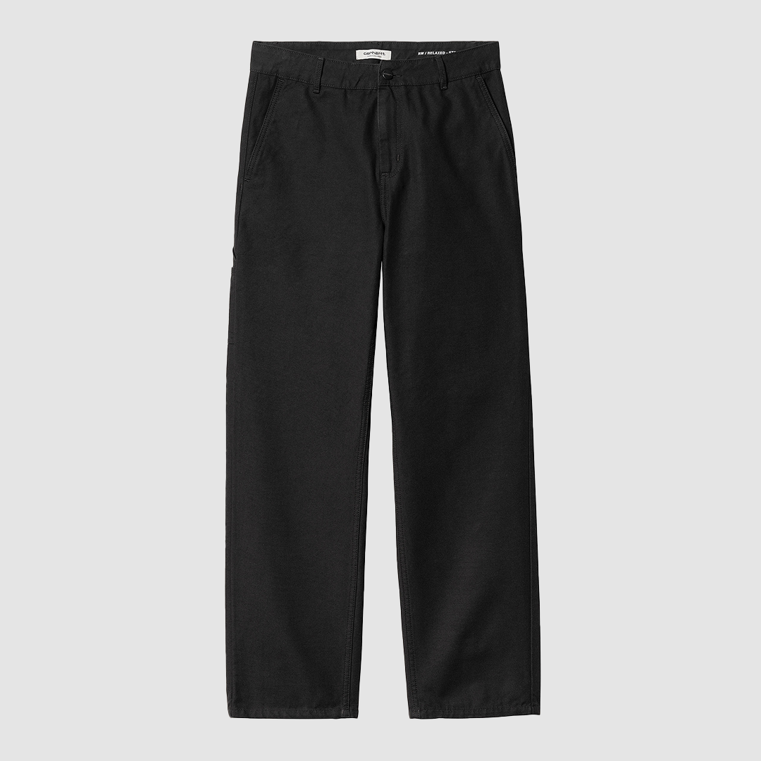 W' Pierce Pant Straight Black Rinsed