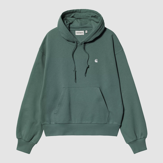 W' Hooded Casey Sweat Silver Pine / Silver