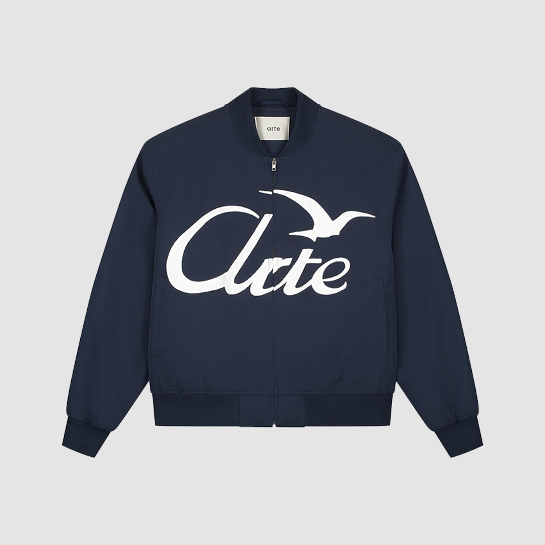 Logo Bird Bomber Navy