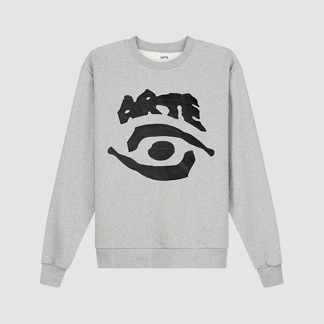 Eye Front Crew Grey