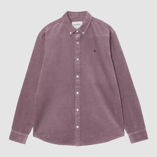 L/S Madison Cord Shirt Phlox / Phlox