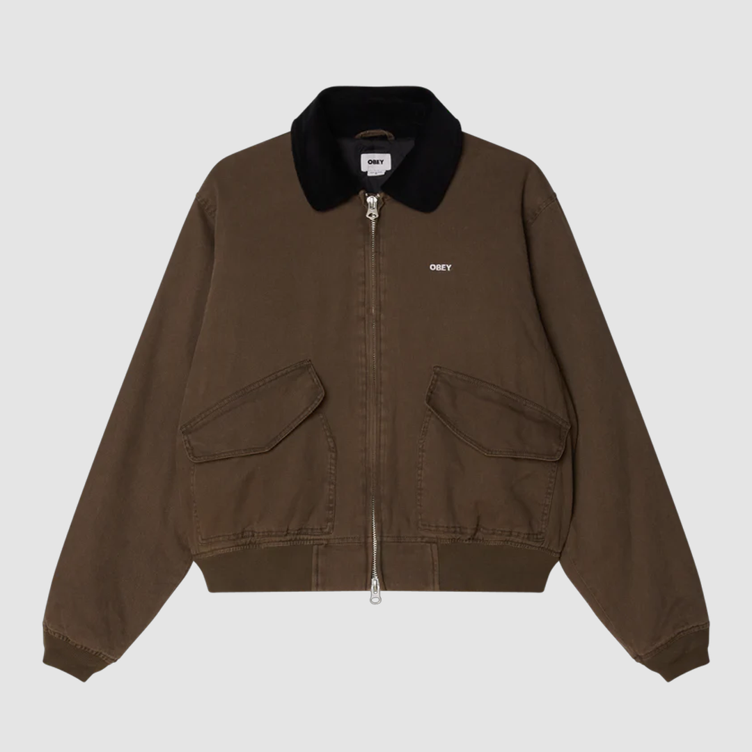 Obey Fade Wash CWU Jacket Wren Faded Wash