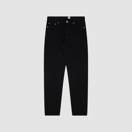 Regular Tapered Jeans Black Unwashed