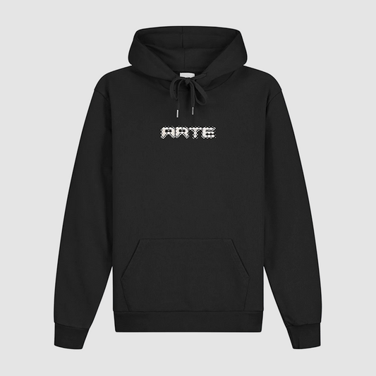 Arte Pixel Hoodie Black