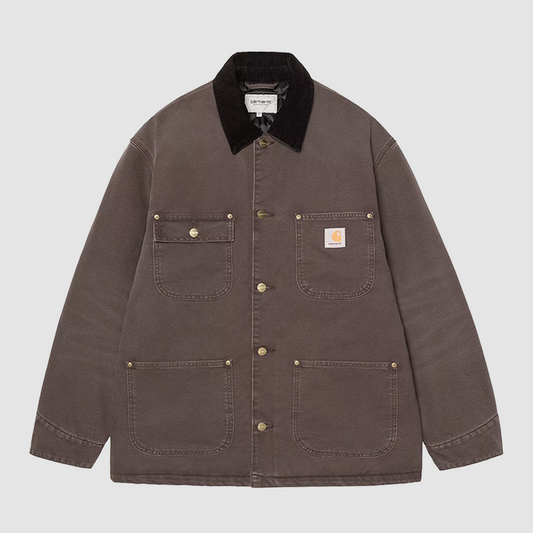 OG Chore Coat Tobacco / Black Stone Canvas