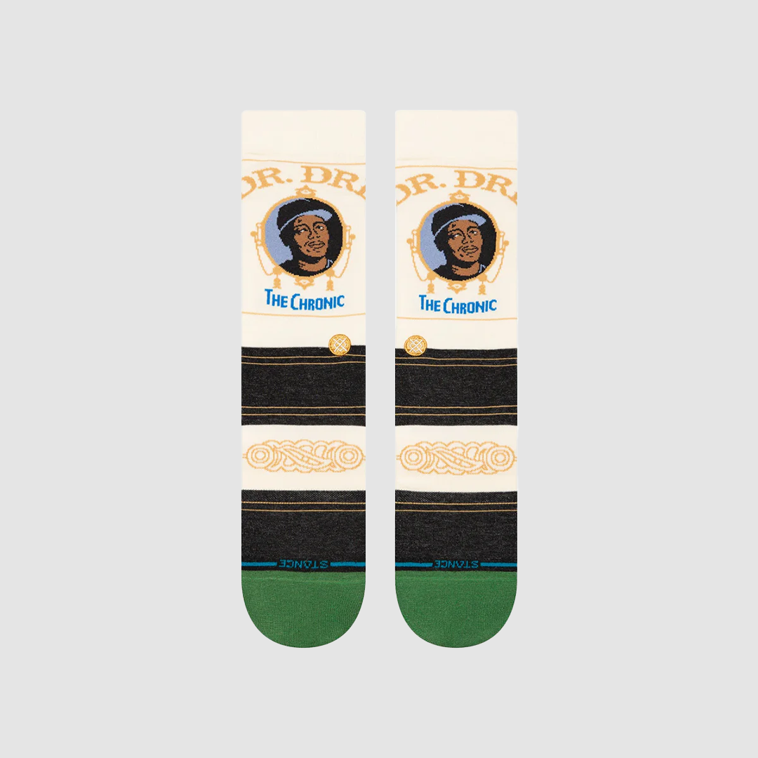 The Chronic Crew Socks Black