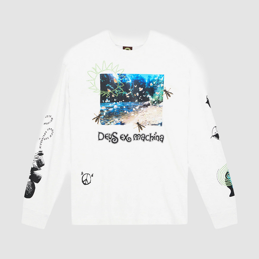 Migration LS T-Shirt Light Grey Marle