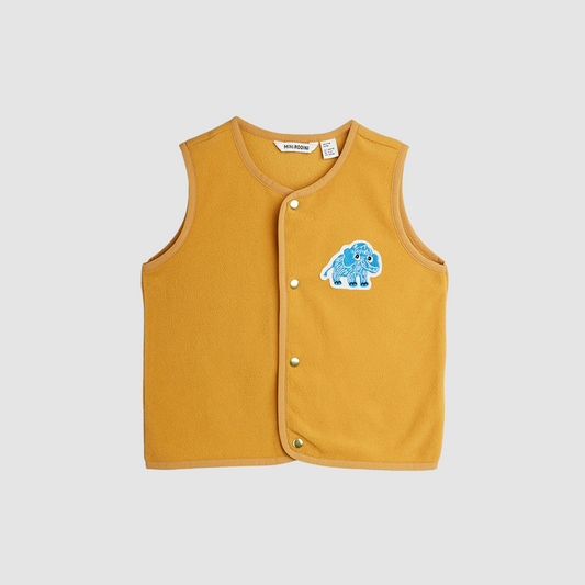 Mammoth Patch Fleece Vest