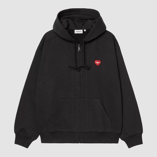 Hooded Heart II Hartt Sweat Jacket Black