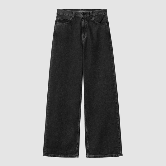 W' Jane Pant Black Heavy Stone Washed