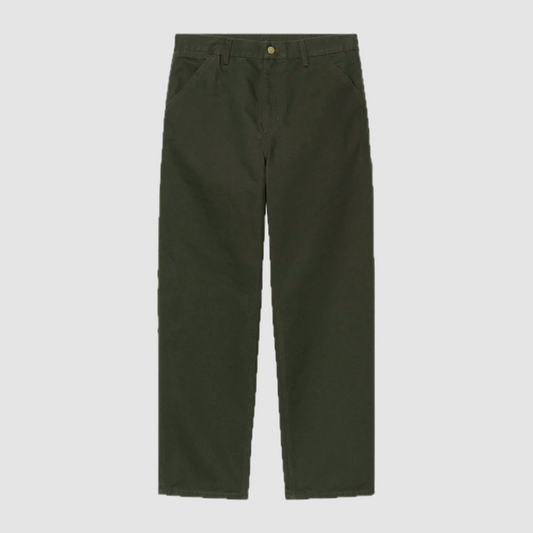 Single Knee Pant Olive Rinsed