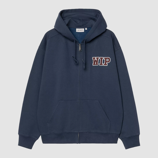 Hooded Mini Wip Sweat Jacket Jupiter Stone Washed