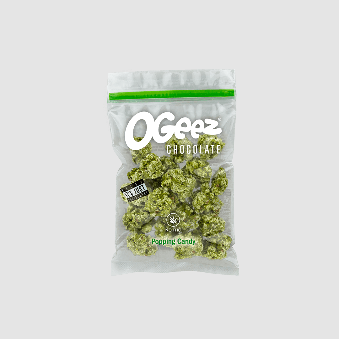 Chocolate OGeez Popping Candy 35g