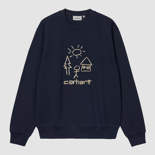 Masterpiece Sweat Air Fore Blue / Dusty H Brown
