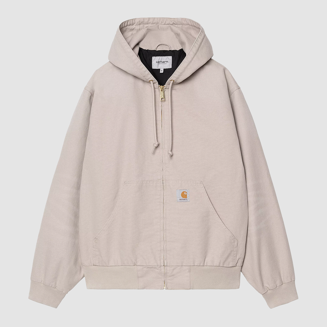ジャケット・アウター CRACK WASHED ACTIVE JACKET Carhartt ブルゾン アウター ダックキルト裏地付 アクティブ