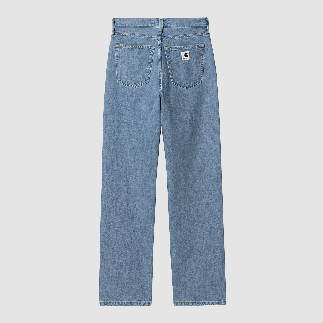 W' Noxon Pant Blue Stone Bleached