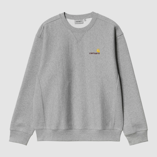 American Script Sweat Grey Heather