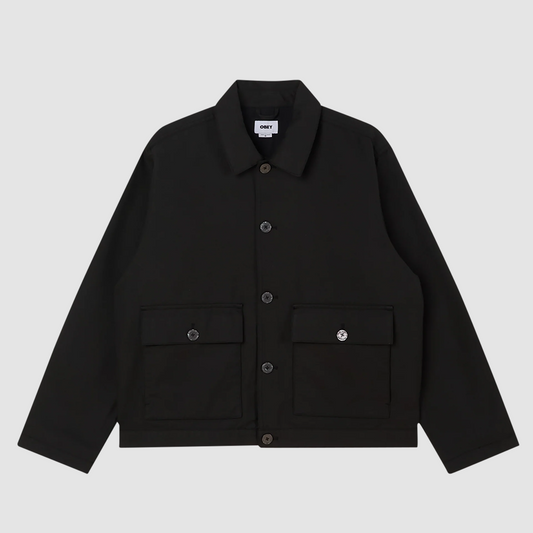 Oliver Shirt Jacket Pirate Black