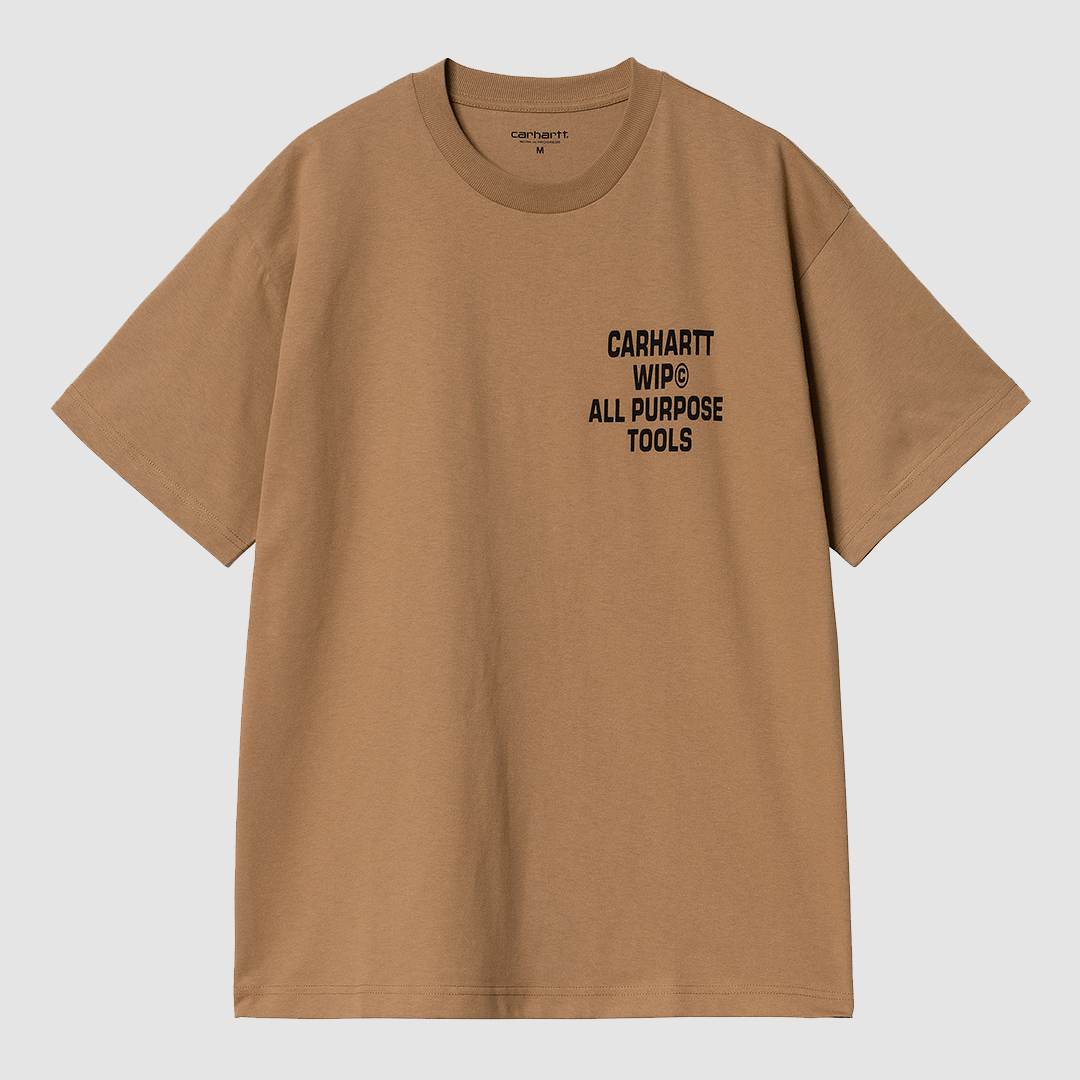 S/S Cross Screw T-Shirt Peanut