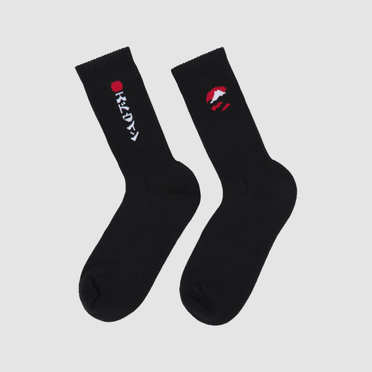 Kamifuji Socks Black