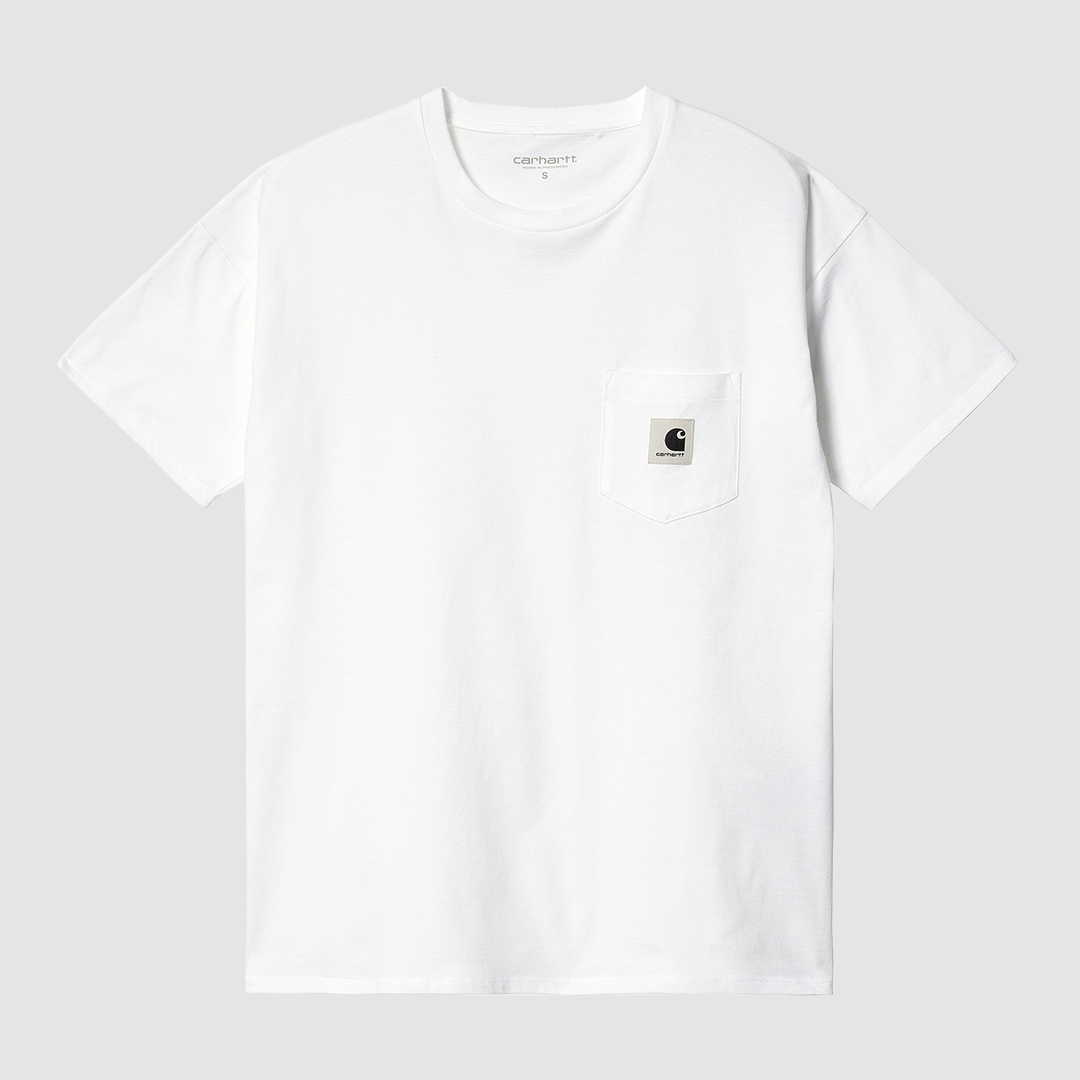 W' S/S Pocket T-Shirt White