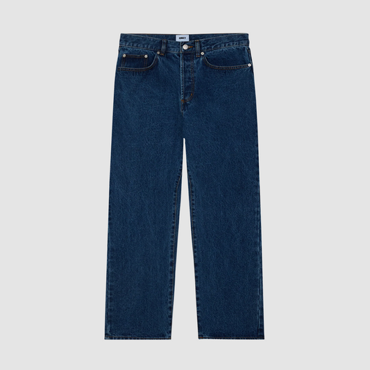 Classic Baggy Denim Stone Wash Indigo