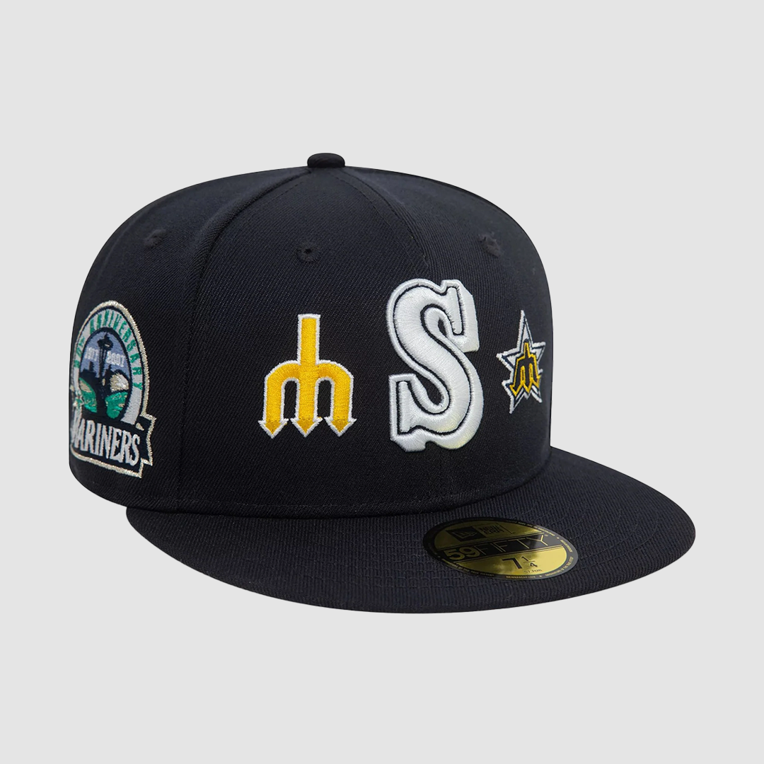 59FIFTY MLB Cooper Patch Seattle Mariners Navy