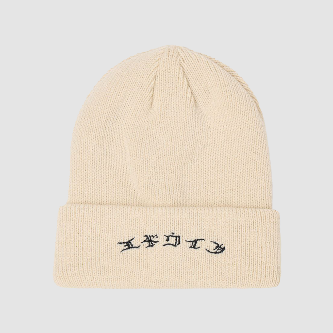 Gothic Beanie Whitecap Grey Garment Washed