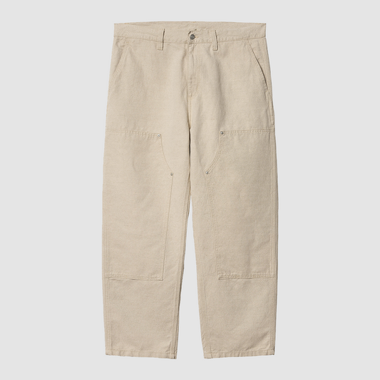 Walter Double Knee Pant Natural Rinsed