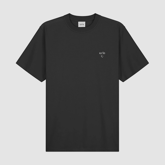 Arte Heart T-Shirt Black