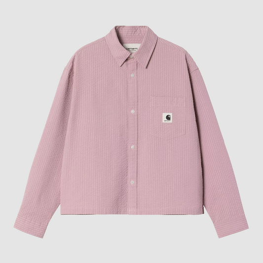 W' L/S Toland Shirt Tripe Pink Fog