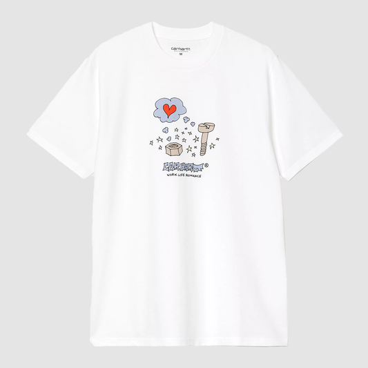 S/S Work Life Romance T-Shirt White