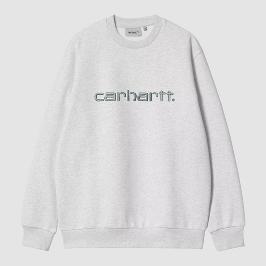 W' Carhartt Sweat Ash Heather / Citadel