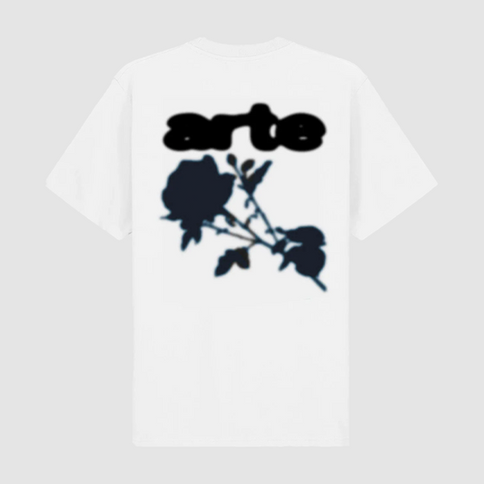 Blur Flower T-Shirt White