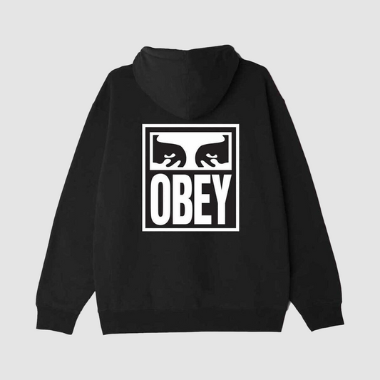Obey Eyes Icon Hoodie Black