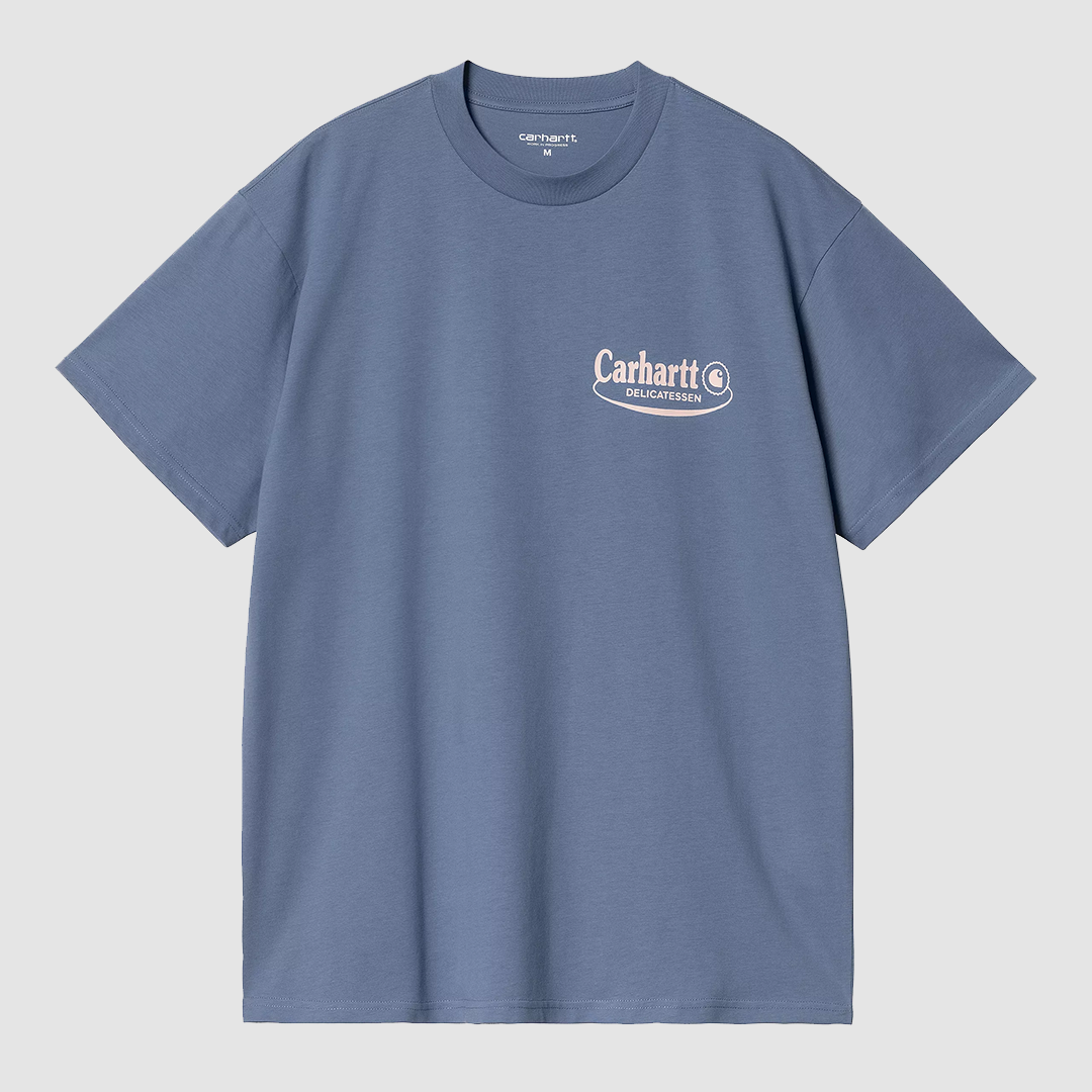 S/S Catalogue T-Shirt Blue Iris / Air Pink