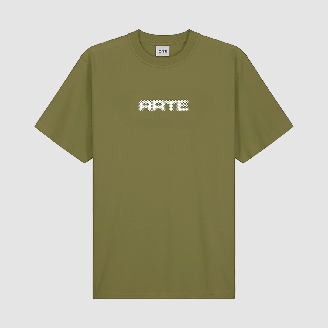 Arte Pixel T-Shirt Green