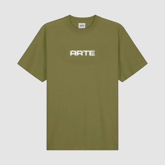 Arte Pixel T-Shirt Green