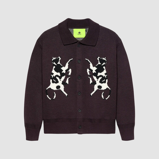 Cow Polo Knit