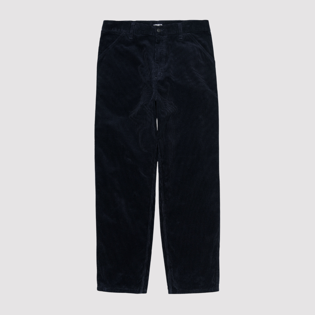 Single Knee Pant Corduroy Dark Navy Rinsed